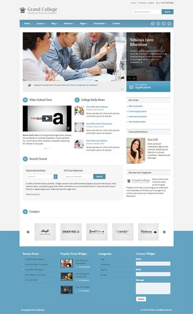 20 Best Responsive Education WordPress Themes 2022