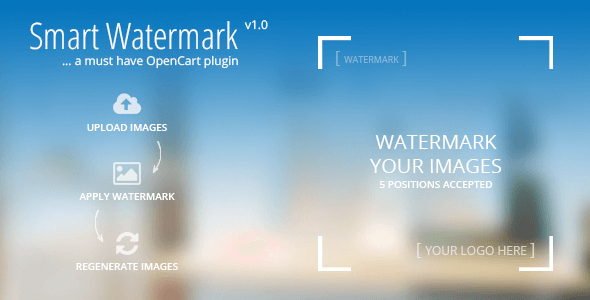 Smart Watermark - A must have Opencart Plugin