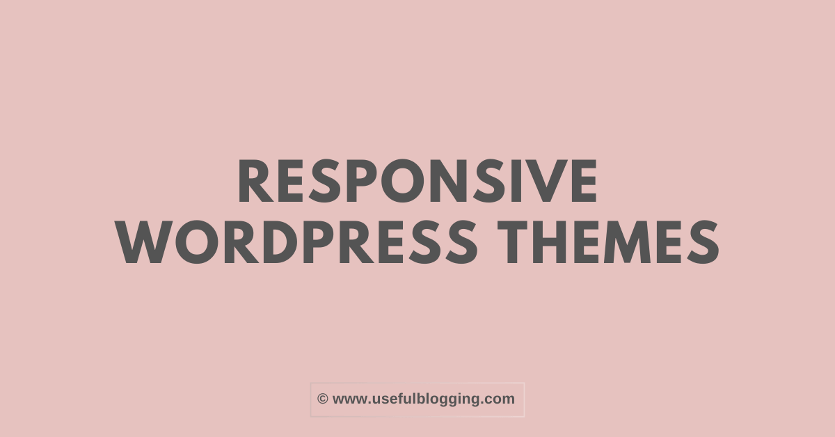 Responsive WordPress Themes