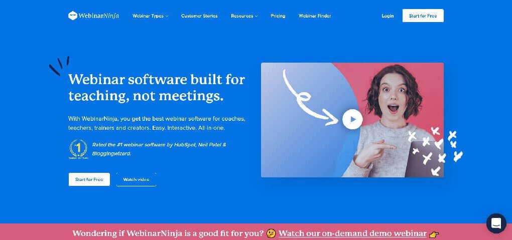 WebinarNinja Webinar Software